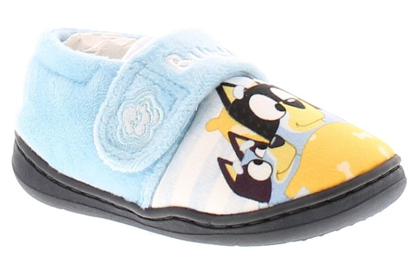 Bluey Bluey Bedtime Blue Boys Slippers Wynsors