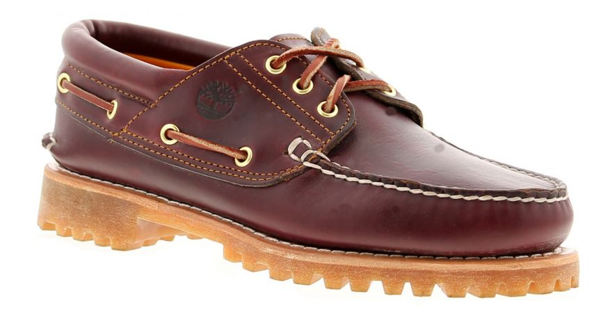 timberland boat shoes burgundy