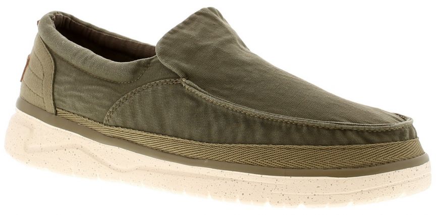 Wrangler Makena Stone Slip On Military Men S Shoes Wynsors