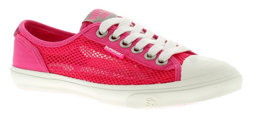 Superdry Low Pro Mesh Pink | Womens 