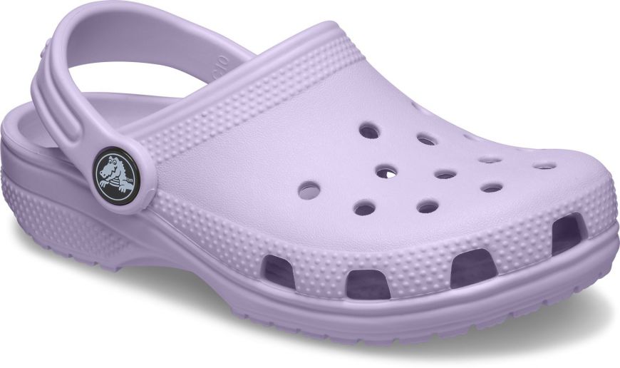 Girls best sale purple crocs