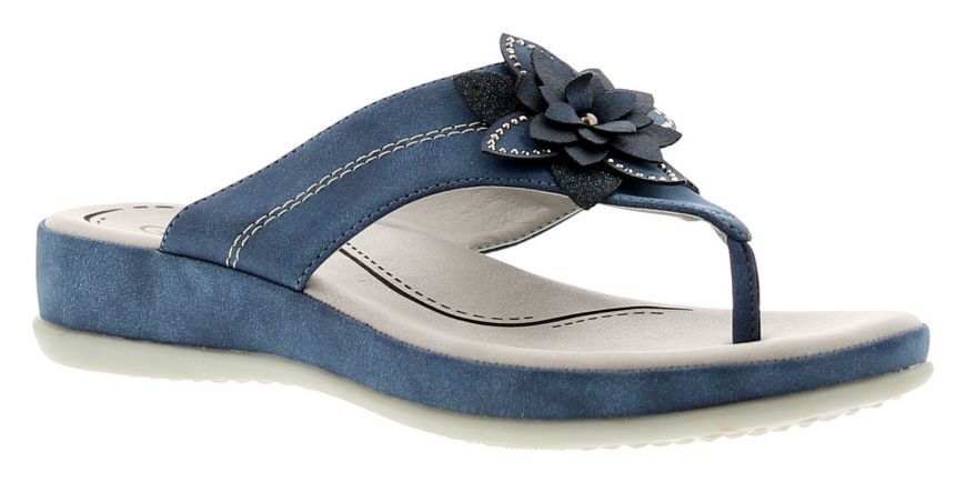 Gluv Niobe Navy | Women'S Sandals | Wynsors