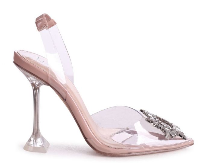 Linzi Endangered Nude Perspex Women S Shoes Wynsors