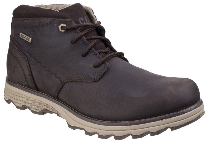 Caterpillar Elude Dark Brown Mens Boots Wynsors
