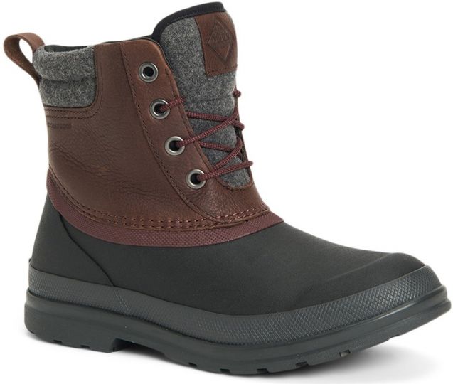 Black and brown duck boots hot sale