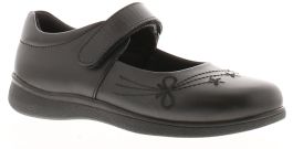 Love Leather Bar Shoes Black | Girls' Shoes | Wynsors