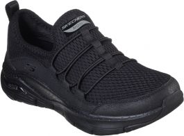 Skechers Arch Fit Lucky Black Women S Trainers Wynsors