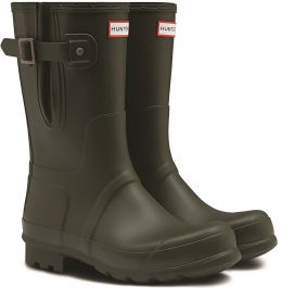 Hunter Original Adjustable Dark Olive | Men'S Boots | Wynsors