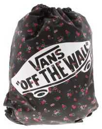 Vans Benched Gymsack Black Floral Bags Wynsors