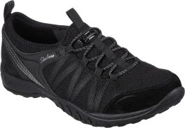 Skechers Breathe Easy Rugged Black Women S Trainers Wynsors
