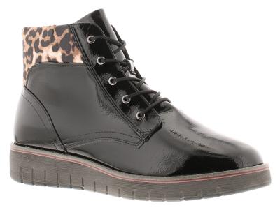 Marco tozzi hot sale leopard print boots
